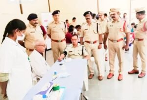 Mega Health Camp under Balanagar DCP....